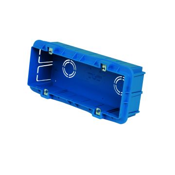 Cassetta da incasso 506 muro 6/7 6 posti con inserti in ferro zincato IP40 FAEG FG10006