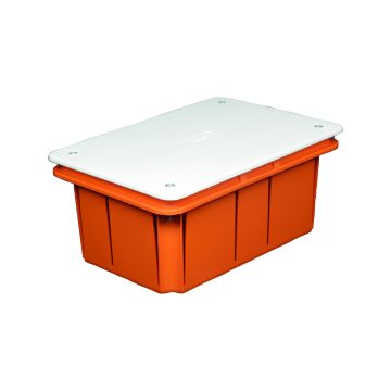 Cassetta di derivazione da incasso muro 153x98x70 con coperchio e viti IP40 FAEG FG10211 