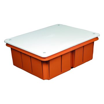 Cassetta di derivazione da incasso muro 198x153x70mm con coperchio e viti IP40 FAEG - FG10214