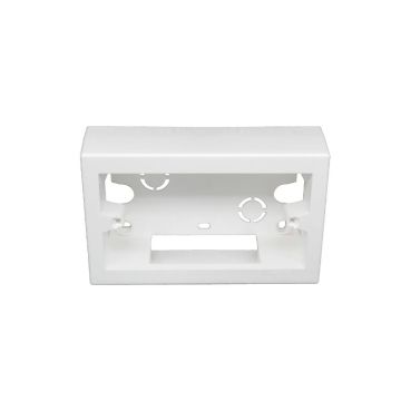 FAEG FG10264 Scatola Portafrutti da Parete 4 Moduli Tipo 504 Bianca IP40 145x90x48 