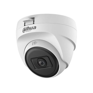 Dahua HAC-T1A51-U Eyeball telecamera dome ibrida hdcvi 4in1 2k hd+ 5MP 2.8mm smart IR osd uso interno IP20