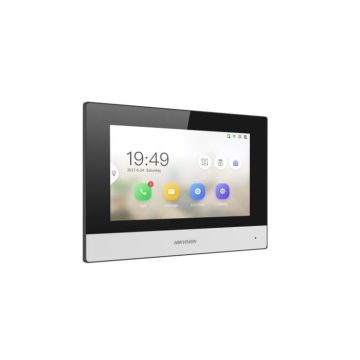 Hikvision DS‑KH6320Y‑WTE2 – Videocitofono IP a 2 fili da 7″ con monitor interno