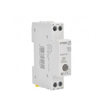 ETTROIT ESA5140 interruttore Smart Tuya Wifi 40A su guida DIN 1M 1P 220V, Controllo tramite App