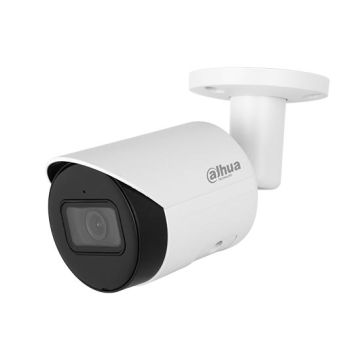 Telecamera bullet Dahua IPC-HFW2441S-S WizSense IP risoluzione 4Mp H.265+ slot SD 2.8mm WDR Audio Starlight SMD Plus PoE IP67