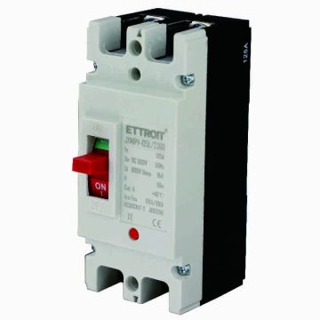 ETTROIT JX15298 MCCB Interruttore Scatolato Magnetotermico 2P 125A DC 500V-10KA