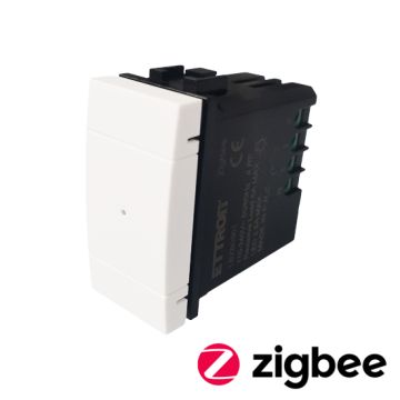 ETTROIT Deviatore Smart ZigBee Tuya 230V Bianco compatibile BTicino Living – SKU LBZB0801