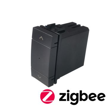 ETTROIT Pulsante saliscendi Smart ZigBee per Tapparella Tuya Compatibile BTicino Living - LNZB1202