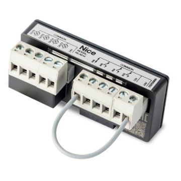 Nice Scheda di Espansione Plug-in 4 Ingressi 4 Uscite per Centrale MLA1 e MCU1 MLAE44