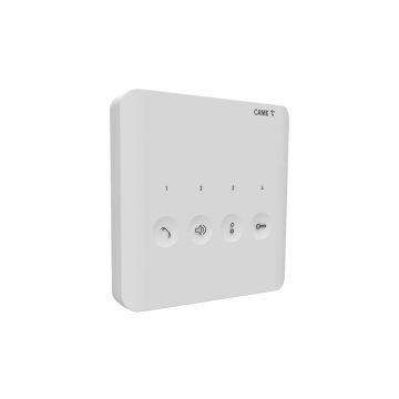 CAME citofono vivavoce PLX A X1/XIP 4 tasti chiamata colore bianco 840CC-0030