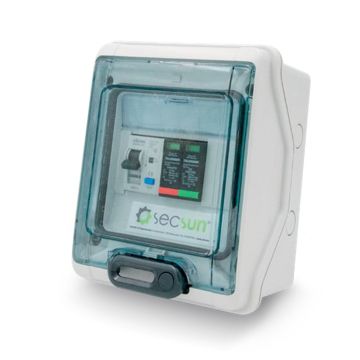SECSUN QIT3L quadro di campo AC monofase 3Kw light impianto fotovoltaico IP65