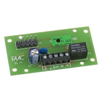 FAAC 787725 scheda  interfaccia rele RP per riceventi ad innesto 5 pin