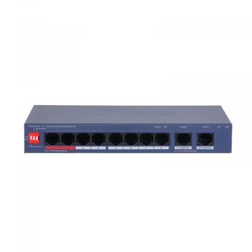 Dahua CS4010-8ET2GT-110 Switch Cloud Managed 10 Porte con 8 PoE 110W, 2 Gigabit Uplink, Hi-PoE 90W e VLAN