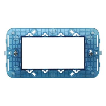 ETTROIT VA0204 Supporto 4P 3 Posti Serie Venus Compatibile Con Vimar Arke