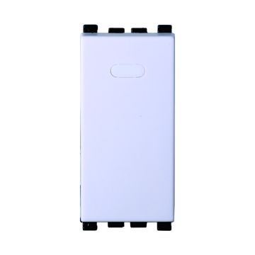 ETTROIT Deviatore 1P 16A colore Bianco , compatibile Vimar Arke, VA0801B