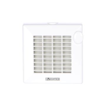 Vortice Aspiratore Elicoidale da Muro e Vetro 20W 175 m³/h IPX4 Ø 120 mm M 120/5 A LL 11322