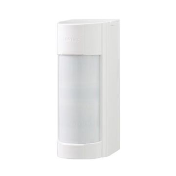 Rilevatore senza fili doppia tecnologia PIR+MW 90° 12mt con antimascheramento esterno IP55 Optex VXI-RDAM