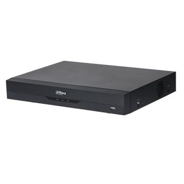 Dahua XVR5104HE-4KL-I3 (V2.0) XVR Pro Series AI 1U WizSense Penta-brid 4K UHD 4CH 5 in 1 con codifica AI P2P SMD Plus Rilevamento del volto IVS Allarme e scelta rapida