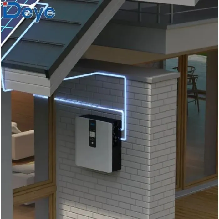 DEYE All-In-One Photovoltaic Kit Single-Phase Hybrid Inverter 5kW / Storage 5.3kWh On/Off Grid CEI 0-21 10 Year Warranty IP65