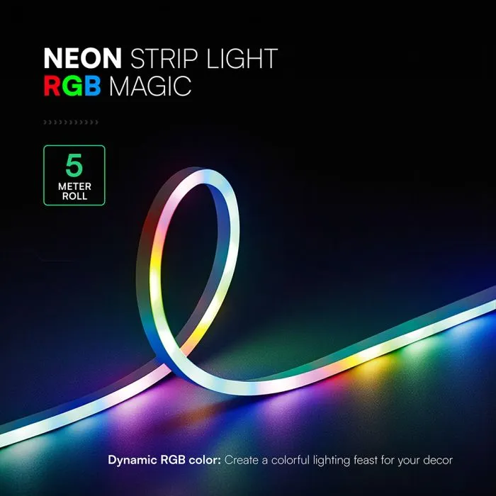 TrAdE Shop Traesio - Striscia Strip Led 5050 60led/mt Rgb 12v 7w/mt