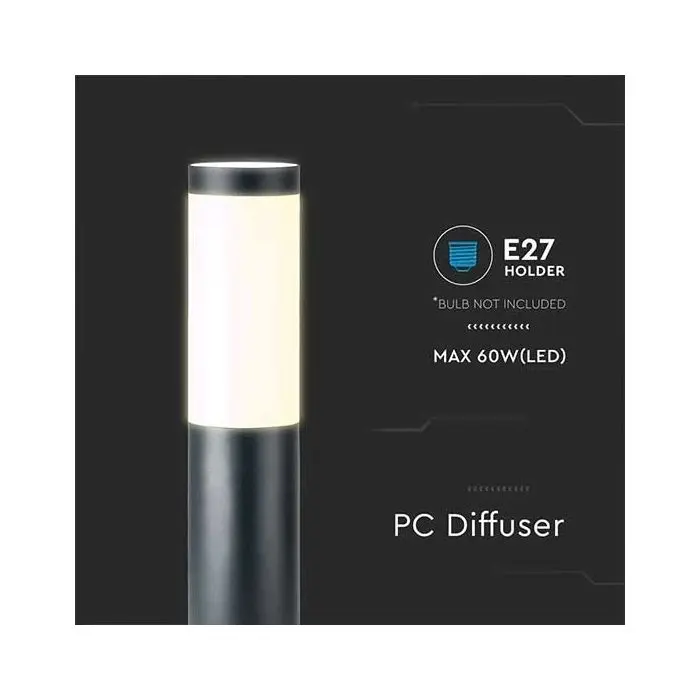 V-TAC VT-838 Bodenbefestigung Wandleuchte 110cm mit grau  