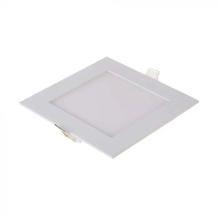 V-TAC VT-1207-N Mini panneau LED carré encastrable 12W + Driver minipanneau  lumière blanche naturelle 4000K - 214867