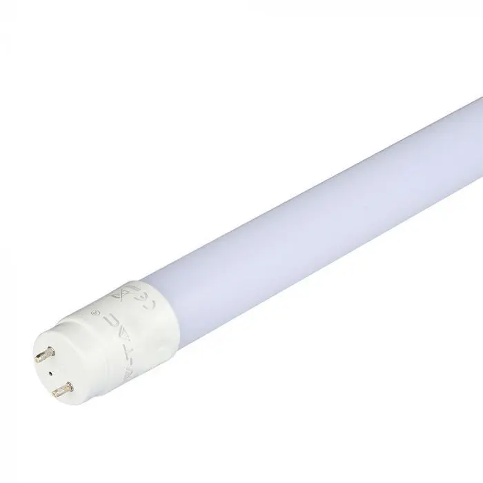 V-TAC PRO VT-121 Tubo neon LED 18W 100lm/w chip Samsung T8 G13 120cm luce  bianco freddo 6500K - SKU 21655
