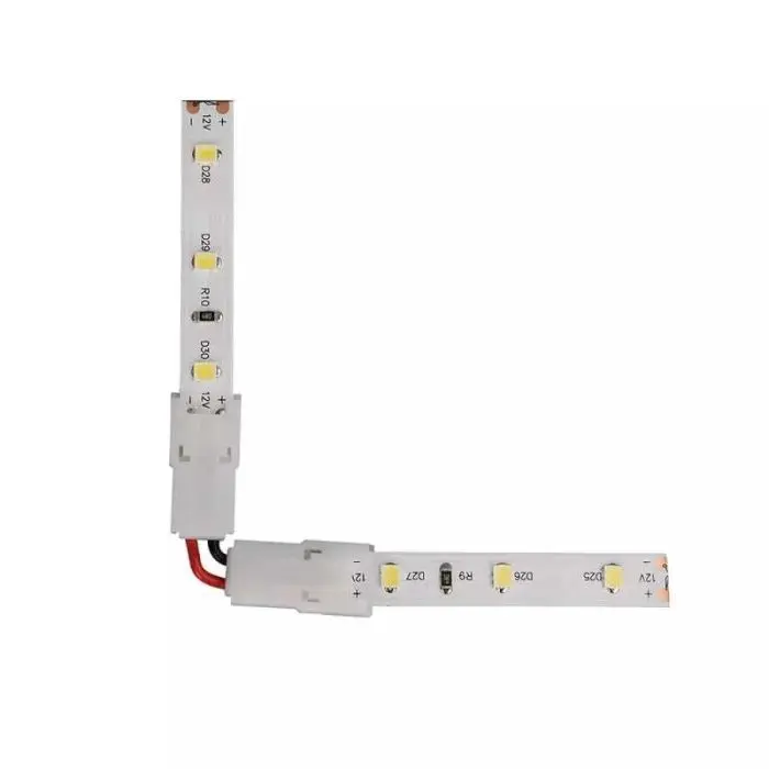 STRISCIA CONNETTORE LED Un Pin Kit Connettori Strip Portato EUR 7,76