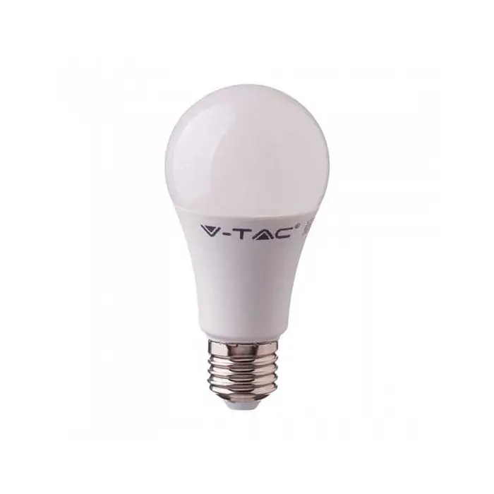 V-TAC VT-2211 11W led bulb smd E27 A60 day white 4000K with micro wave and  daylight Sensor - SKU 2764
