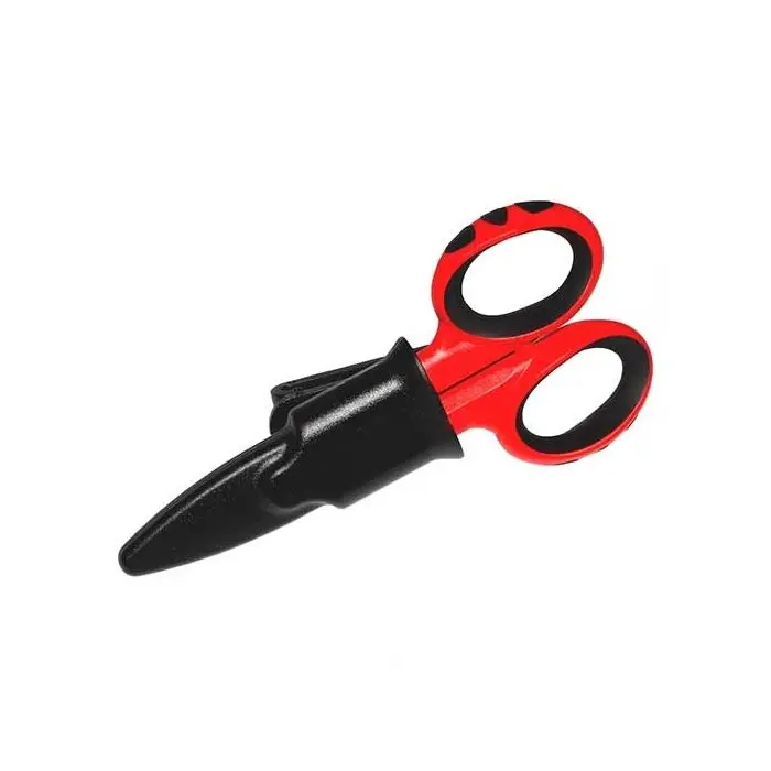 FORBICI PROFESSIONALI PER ELETTRICISTA COMPLETA DI CUSTODIA F40P CON UTENSILI eB
