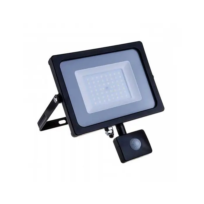 PROJECTEUR LED sans capteur - NOIR - 30W - 3000K - BLANC CHAUD 