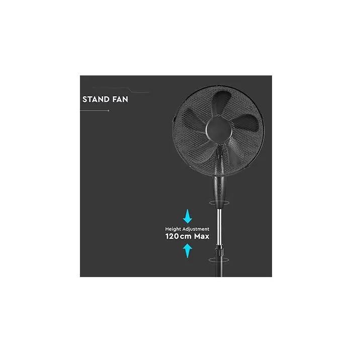 Ventilatore A Piedistallo Ricaricabile Oscillante Da 16 Pollici, A Batteria (opz - Foto 6