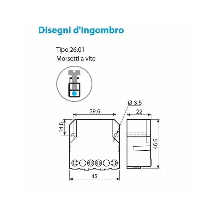 Einsteckrelais 230V AC - 4 Öffner/4 Schließer Mit Prüftaste