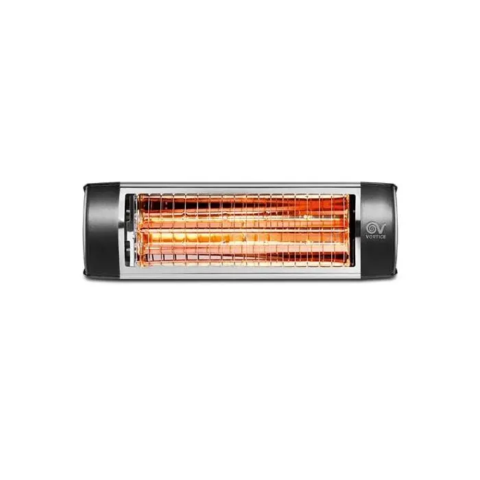 Lampada stufa riscaldante a raggi infrarossi waterproof IP65 Vortice  Thermologika Soleil - sku 70070