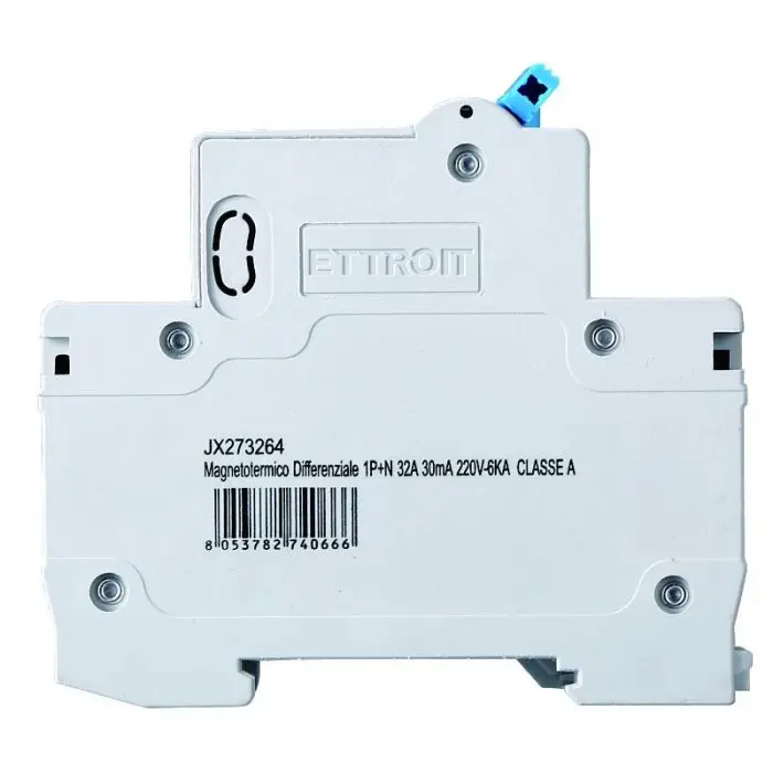 RS PRO | Interruptor Automático 1P, 20A, Curva Tipo C, Poder De Corte