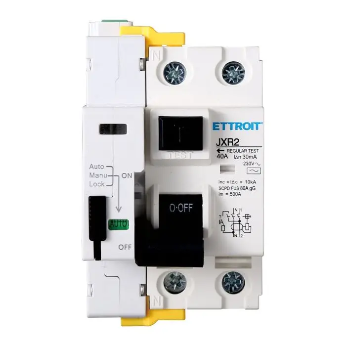 Interruttore Differenziale Auto-Riarmante 2P 40A 30mA | Classe AC | Protezione Automatica Per Impianto Elettrico - Foto 2