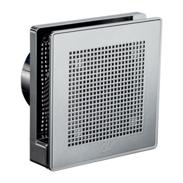 Vortice ME 100/4" LL Oro Bianco Aspiratore Elicoidale da Muro 100 mm UV Resistant