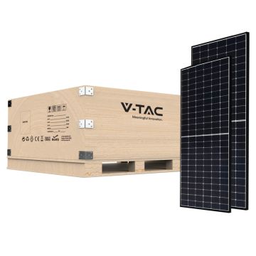 V-TAC VT-450MH Set 9,9 kW Monokristallines Photovoltaik-Solarpanel 450 W 1903 x 1134 x 35 mm Set 22 Stück