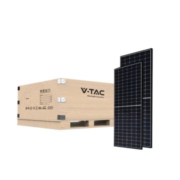 V-TAC 410 W AU410-27V-MH Set 4,1 kW monokristallines Photovoltaik-Solarmodulmodul 1722 x 1134 x 35 mm – 11910-Set, 10 Module