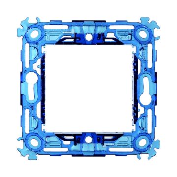 ETTROIT VA0202 Supporto 2 Posti Serie Venus Compatibile Vimar Plana per Scatola 502