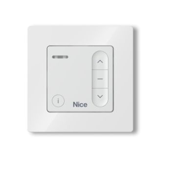 Transmisor de radio bidireccional de pared DOMI W1 de 1 canal, 433,92 MHz, color blanco – SKU DOMIW1
