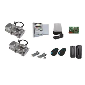 Kit CAME FROG‑X 8K01MI‑007 – Automatización para puerta batiente subterránea Doble hoja 24 V, 2 motores, cuadro CXN BUS