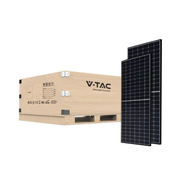 V-TAC 410W AU410-27V-MH Set 12,710 kW monokristallines Photovoltaik-Solarpanelmodul 1722*1134*35mm – 11910 Kit 31 Panels