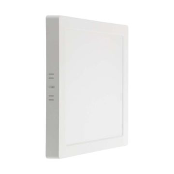 V-TAC VT-60024 Square LED mini panel 24W surface mounting panel 110lm/w cold white light 6500K - 10516