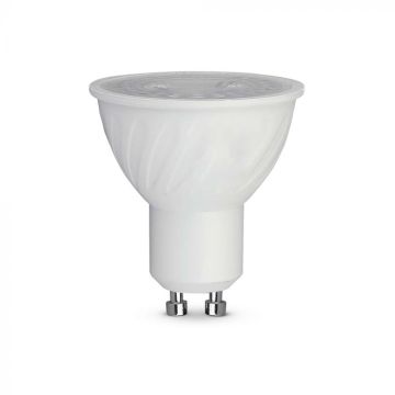 Żarówka LED V-TAC GU10 6W Reflektor 10° Przezroczysty Pokrycie ŚWIATŁO 4000K - 21200271