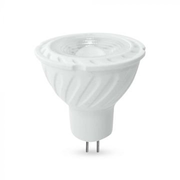 V-TAC Lampadina led faretto GU5.3 (MR16) 6W 12V 110° con copertura Trasparente luce 4000K - 212051