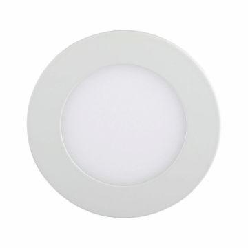 V-TAC mini pannello Led 22W, ad incasso, Rotondo luce 4000K 240x12mm - 216423
