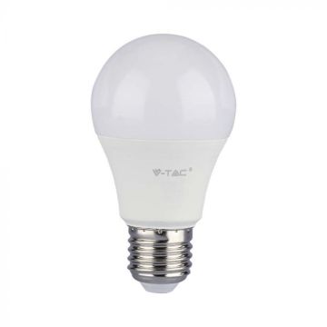 V-TAC VT-2112-N Bombilla LED E27 10,5W forma A60 luz blanca cálida 3000K - 217350