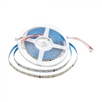 V-TAC LED-Streifen mit SMD2835, 10 W/m, 10 m, 120 LED/m, 24 V, 4000 K, IP20, 8 mm – 23608