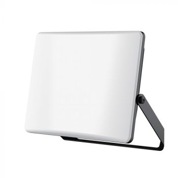 Reflektor LED V‑TAC 30 W z matowym białym dyfuzorem, czarną ramą, regulowanym CCT 3 w 1, IP65 – 23769