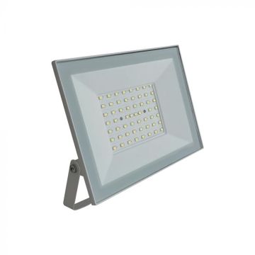 Naświetlacz LED V-TAC E-Series 50W Slim IP65 4000K biały (4000 lm) ze zintegrowanym sterownikiem - 23987